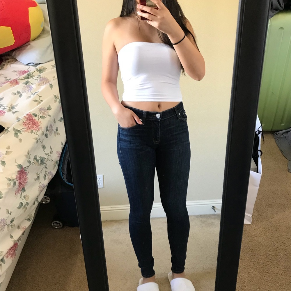 Hudson jeans medium wash skinny jeans